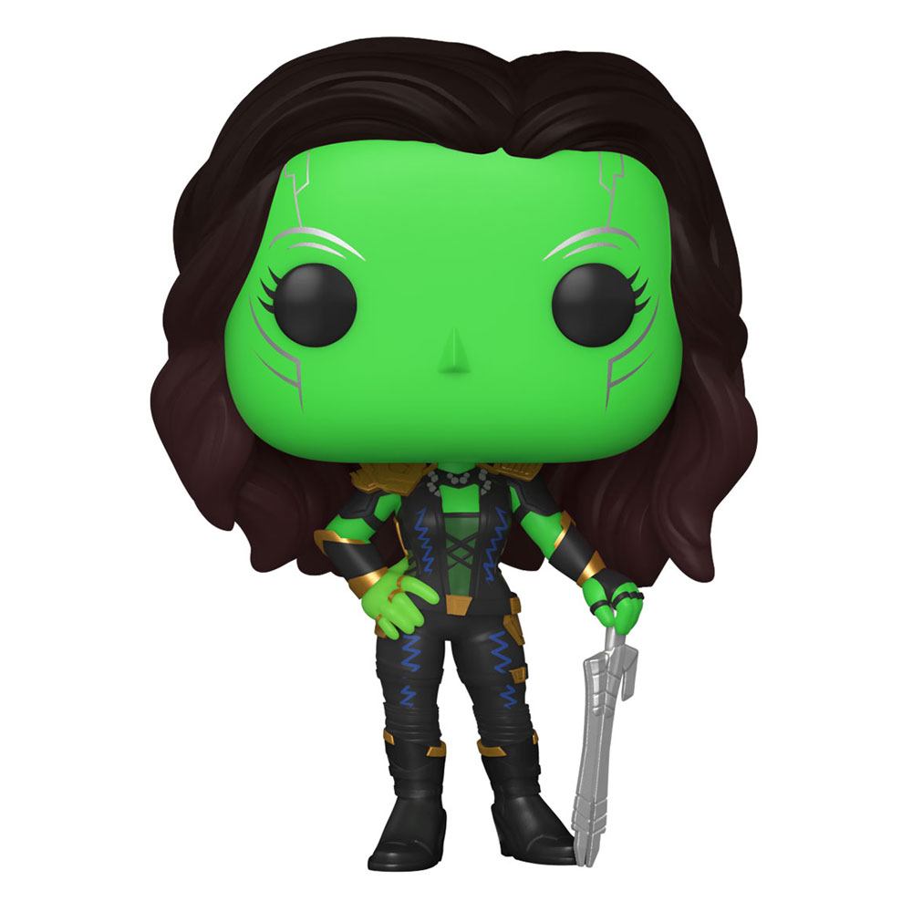 What If...? Funko Pop Marvel Vinile Figura Gamora, Figlia di Thanos 9 Cm