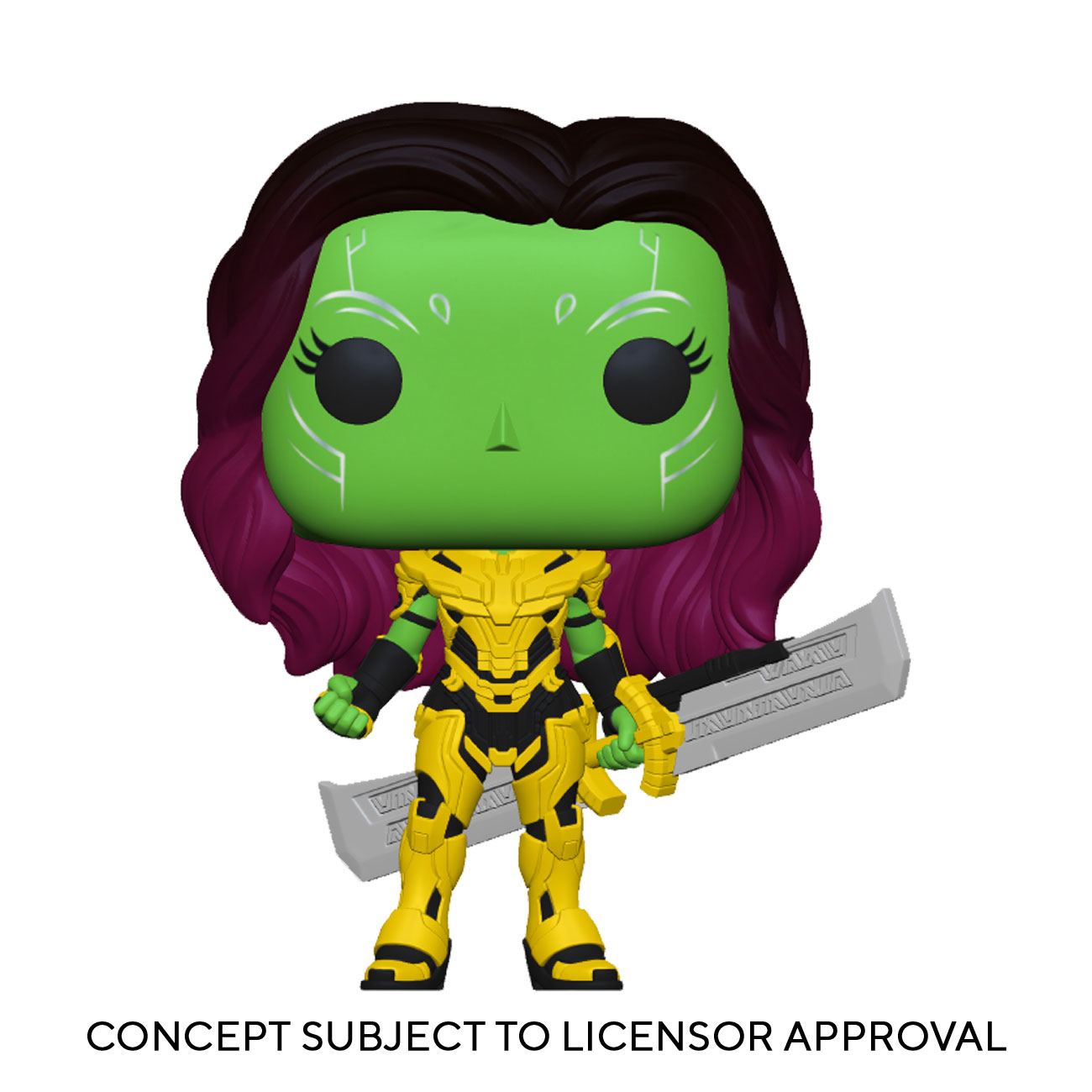 What If...? Pop! Animation Vinile Figura Gamora Con Blade Of Thanos 9 Cm Funko