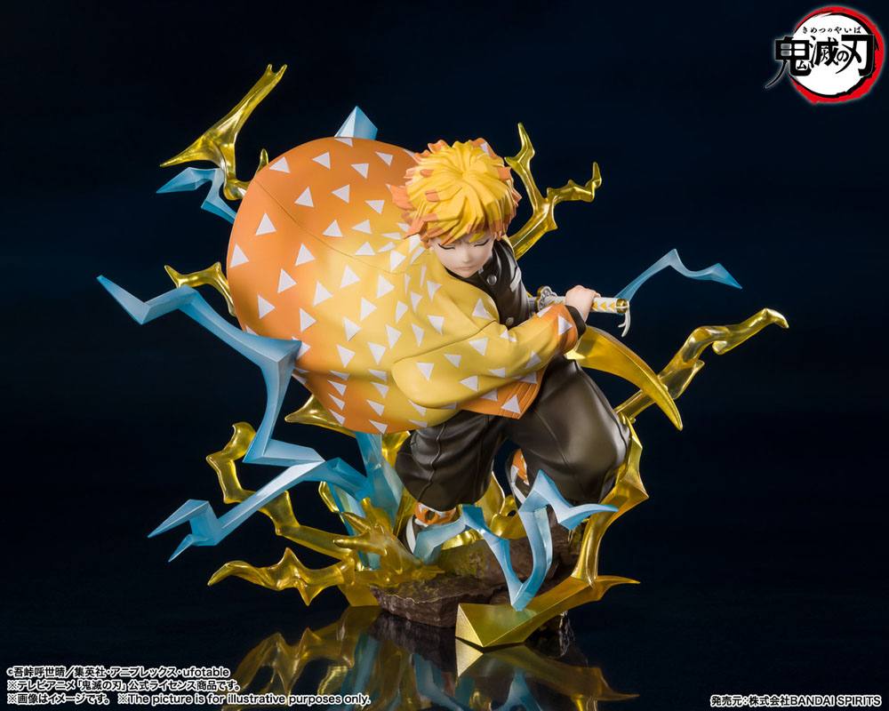 Demon Slayer FiguartsZERO PVC Statue Zenitsu Agatsuma Thunderclap and Flash 15 cm Statue Demon Slayer: Kimetsu no Yaiba