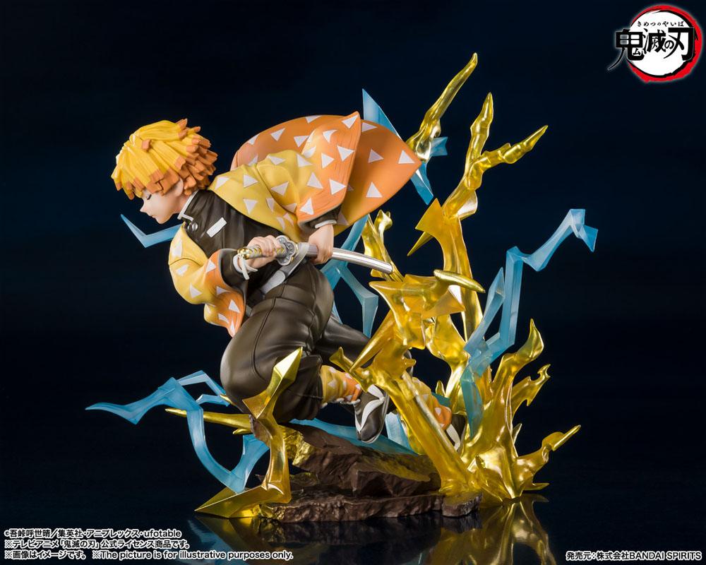 Demon Slayer FiguartsZERO PVC Statue Zenitsu Agatsuma Thunderclap and Flash 15 cm Statue Demon Slayer: Kimetsu no Yaiba