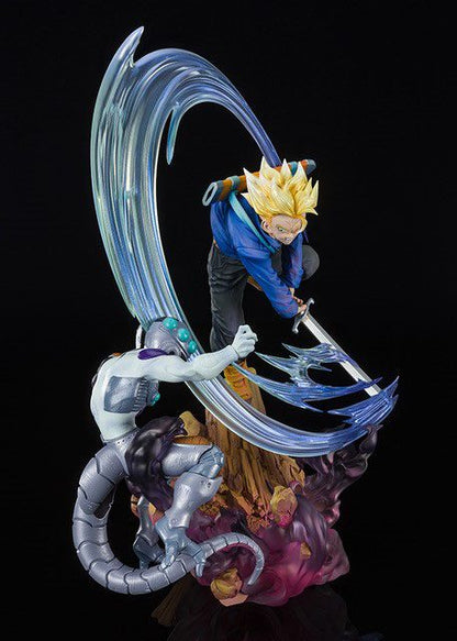 Dragon Ball Z FiguartsZERO PVC Statue (Extra Battle)Super Saiyan Trunks The second Super Saiyan 28 cm