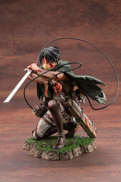 Attack On Titan Artfxj Statua 1/7 Levi Fortitude Ver. 17 Cm Kotobukiya