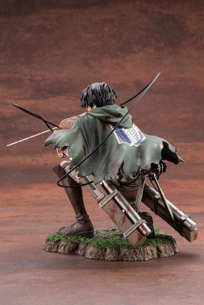 Attack On Titan Artfxj Statua 1/7 Levi Fortitude Ver. 17 Cm Kotobukiya