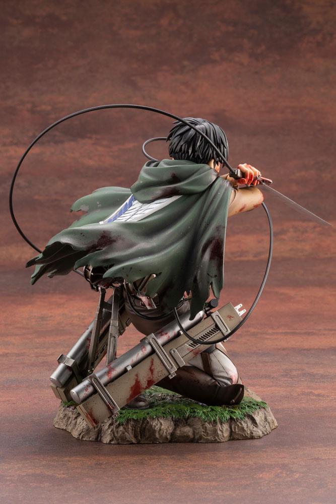 Attack On Titan Artfxj Statua 1/7 Levi Fortitude Ver. 17 Cm Kotobukiya