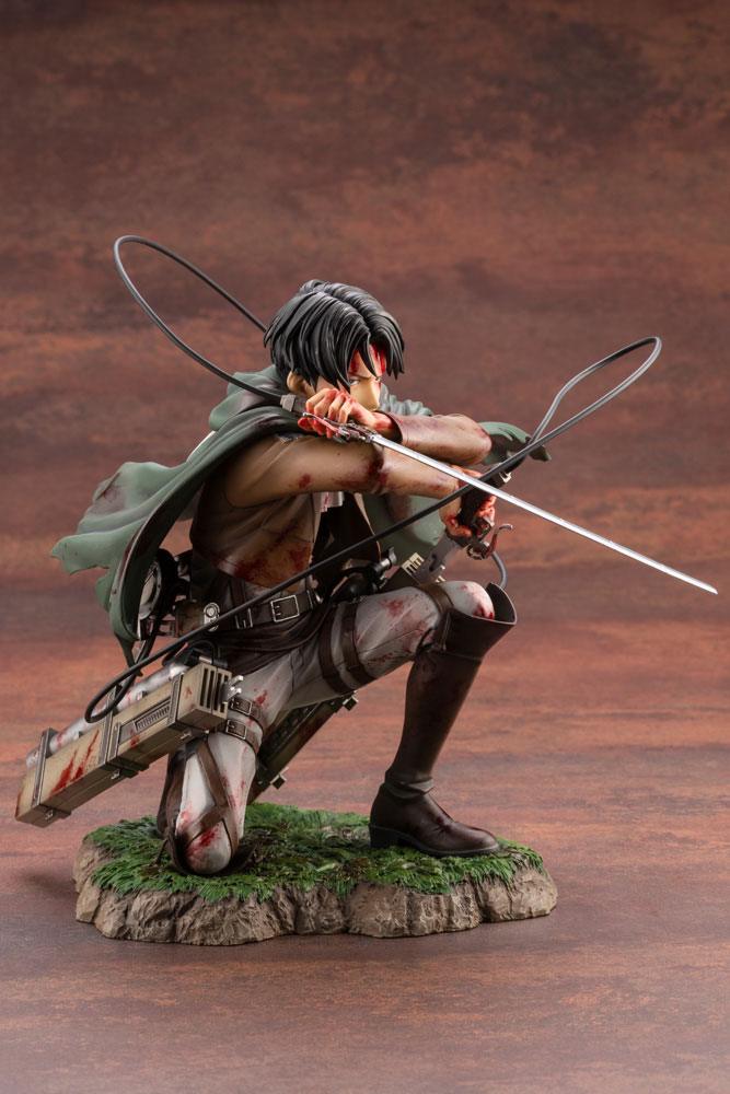 Attack on Titan ARTFXJ Statue 1/7 Levi Fortitude Ver. 17cm Statue Attack on Titan