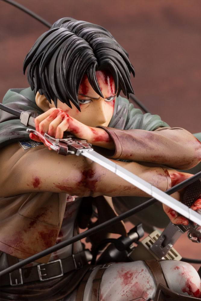 Attack On Titan Artfxj Statua 1/7 Levi Fortitude Ver. 17 Cm Kotobukiya