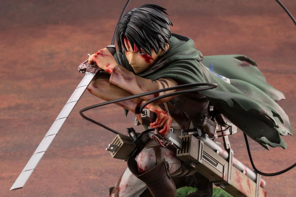 Attack on Titan ARTFXJ Statue 1/7 Levi Fortitude Ver. 17cm Statue Attack on Titan