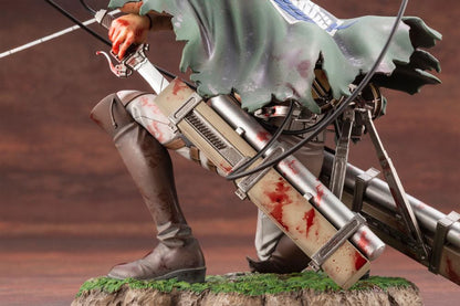 Hot Deals Attack on Titan ARTFXJ Statue 1/7 Levi Fortitude Ver. 17 cm