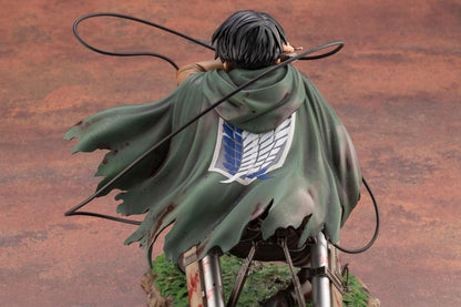 Attack On Titan Artfxj Statua 1/7 Levi Fortitude Ver. 17 Cm Kotobukiya