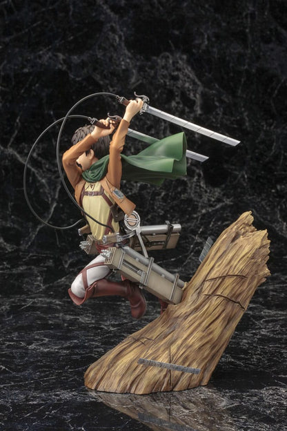 Attack on Titan ARTFXJ Statue 1/8 Eren Yeager Renewal Package Ver. 26 cm