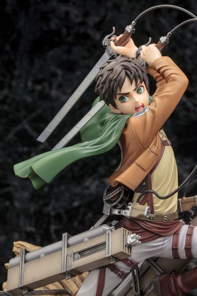 Attack on Titan ARTFXJ Statue 1/8 Eren Yeager Renewal Package Ver. 26 cm