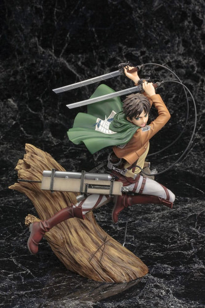 Attack on Titan ARTFXJ Statue 1/8 Eren Yeager Renewal Package Ver. 26 cm