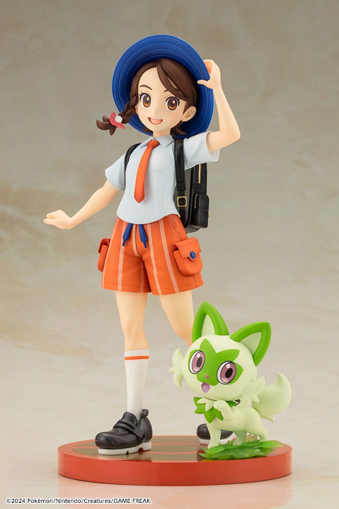 KOTOBUKIYA JULIANA & SPRIGATITO POKÉMON ARTFX J STATUA 1/8 20 CM