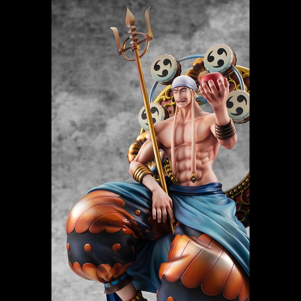 One Piece P.O.P PVC Statue Neo Maximum The only God of Skypiea Enel 34 cm