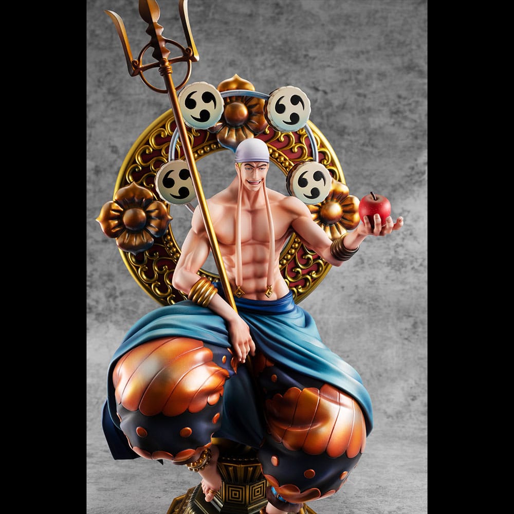 One Piece P.O.P PVC Statue Neo Maximum The only God of Skypiea Enel 34 cm