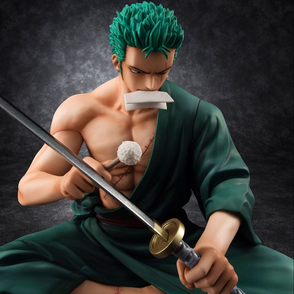 One Piece P.O.P S.O.C PVC Statue 1/8 Roronoa Zorro 13 cm