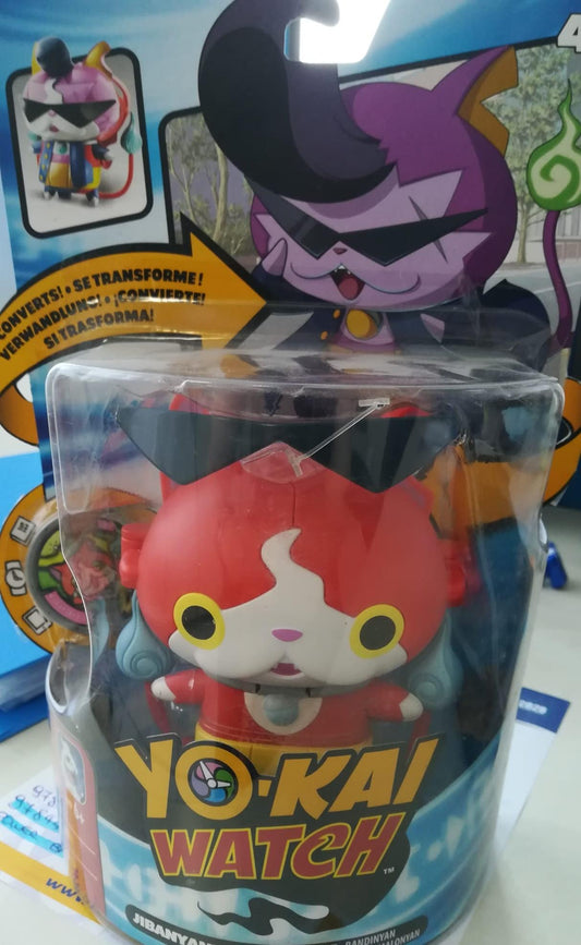 Yo-Kai Watch Figura Jibanyan si Trasforma 14 cm Hasbro