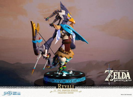 Zelda Breath Of The Wild Revali Statua Pvc 27cm First4figures Scatola Rovinata